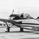 Brewster F2A-1 Buffalo sporting McClelland Barclay dazzle camouflage design #2 in 1940 (US Navy)